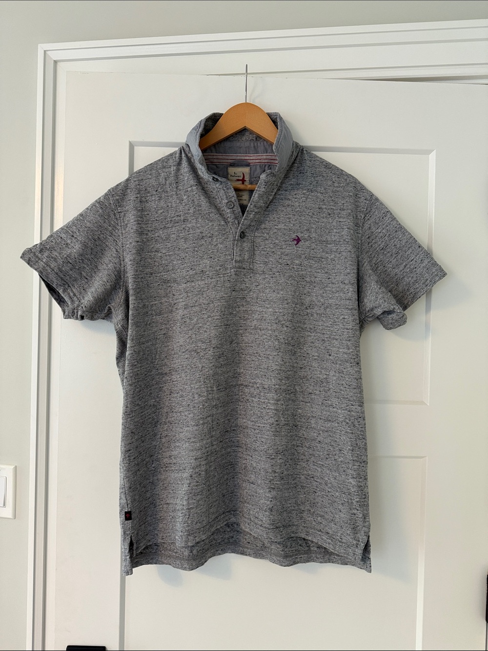 Relwen Heather Gray Polo